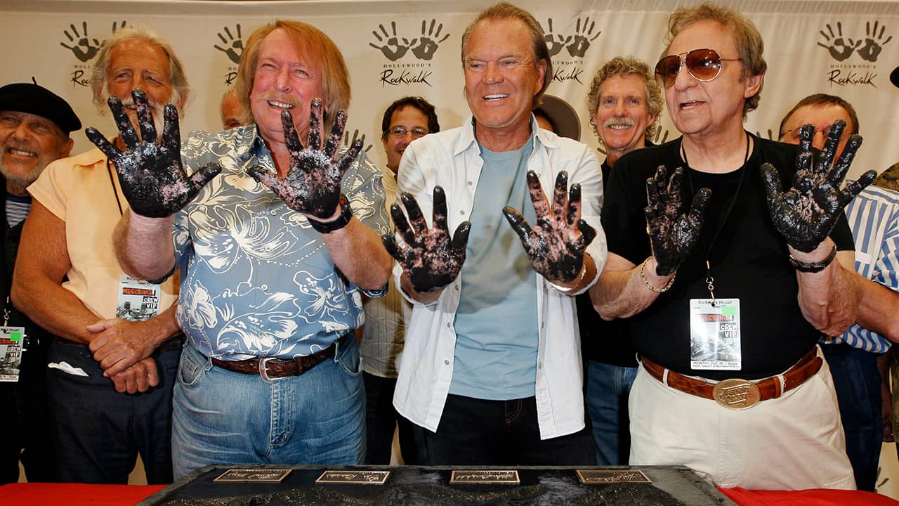 Photo of Don Randi, Glen Campnell and Hal Baine