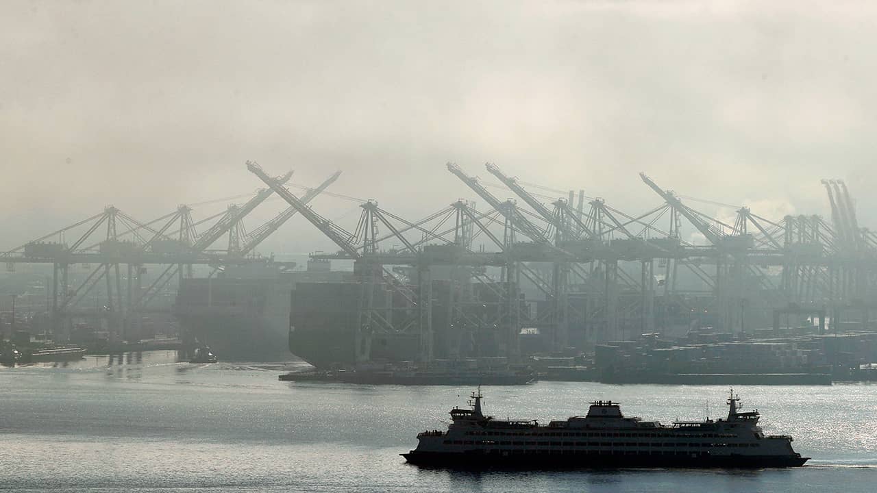 Photo of Washington state ferry