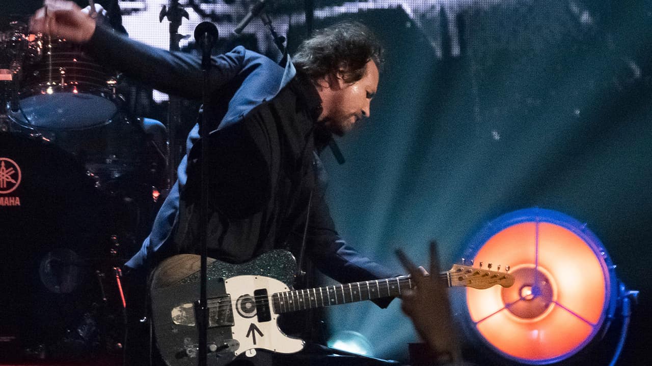 Photo of Pearl Jam's Eddie Vedder