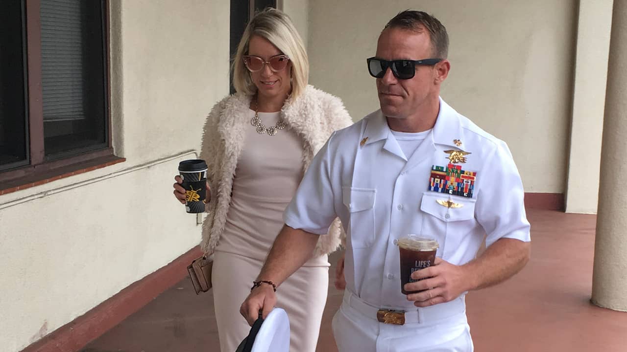 Photo of Edward Gallagher and his wife