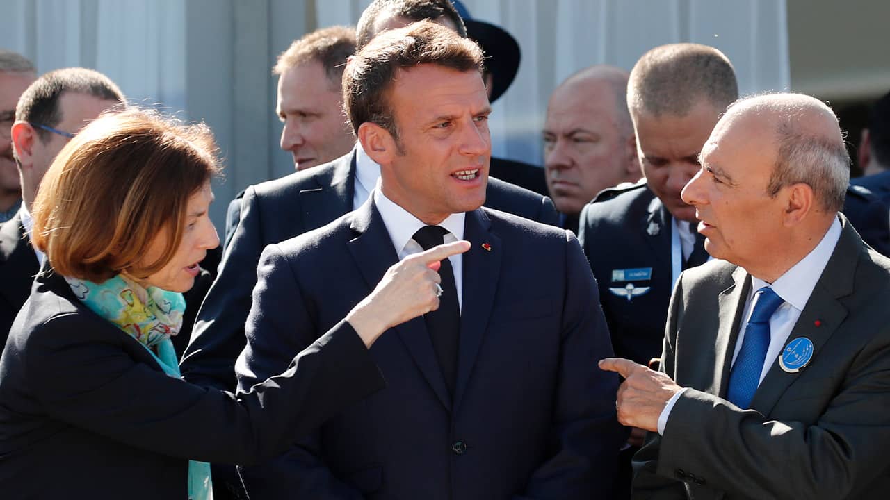 Photo of French President Emmanuel Macron