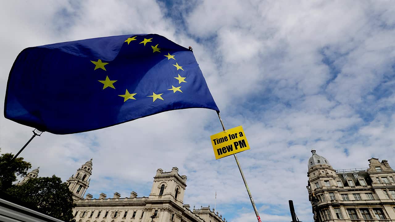 Photo of European Union flag