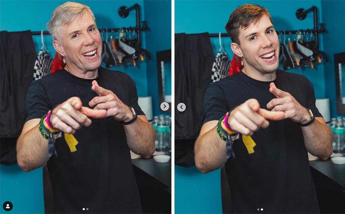 Photo of FaceApp example