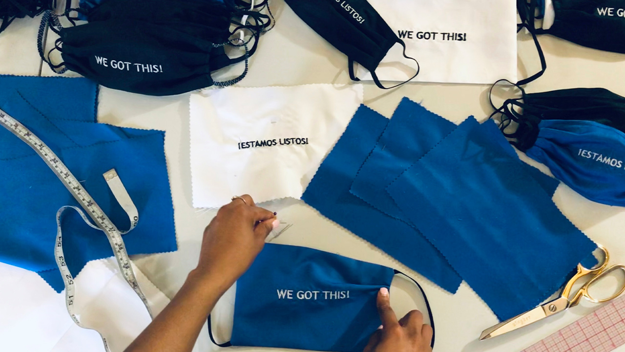 Photo of homemade face masks