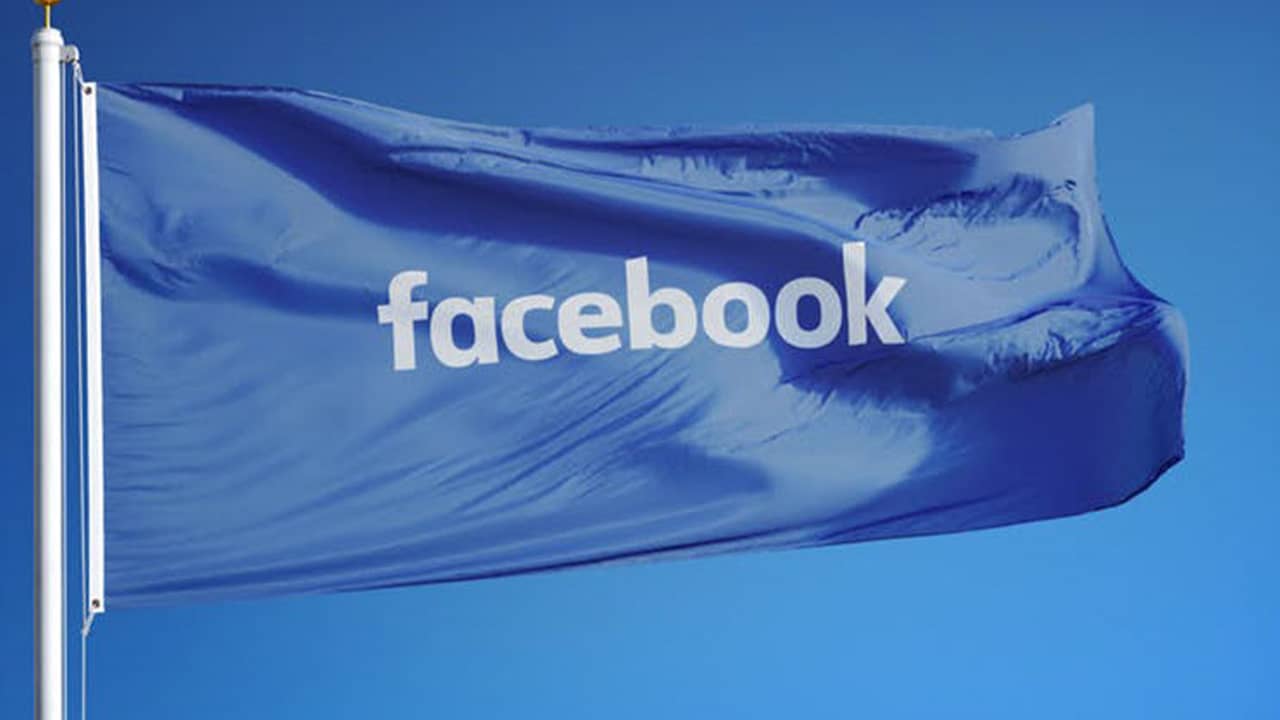 Photo of Facebook flag