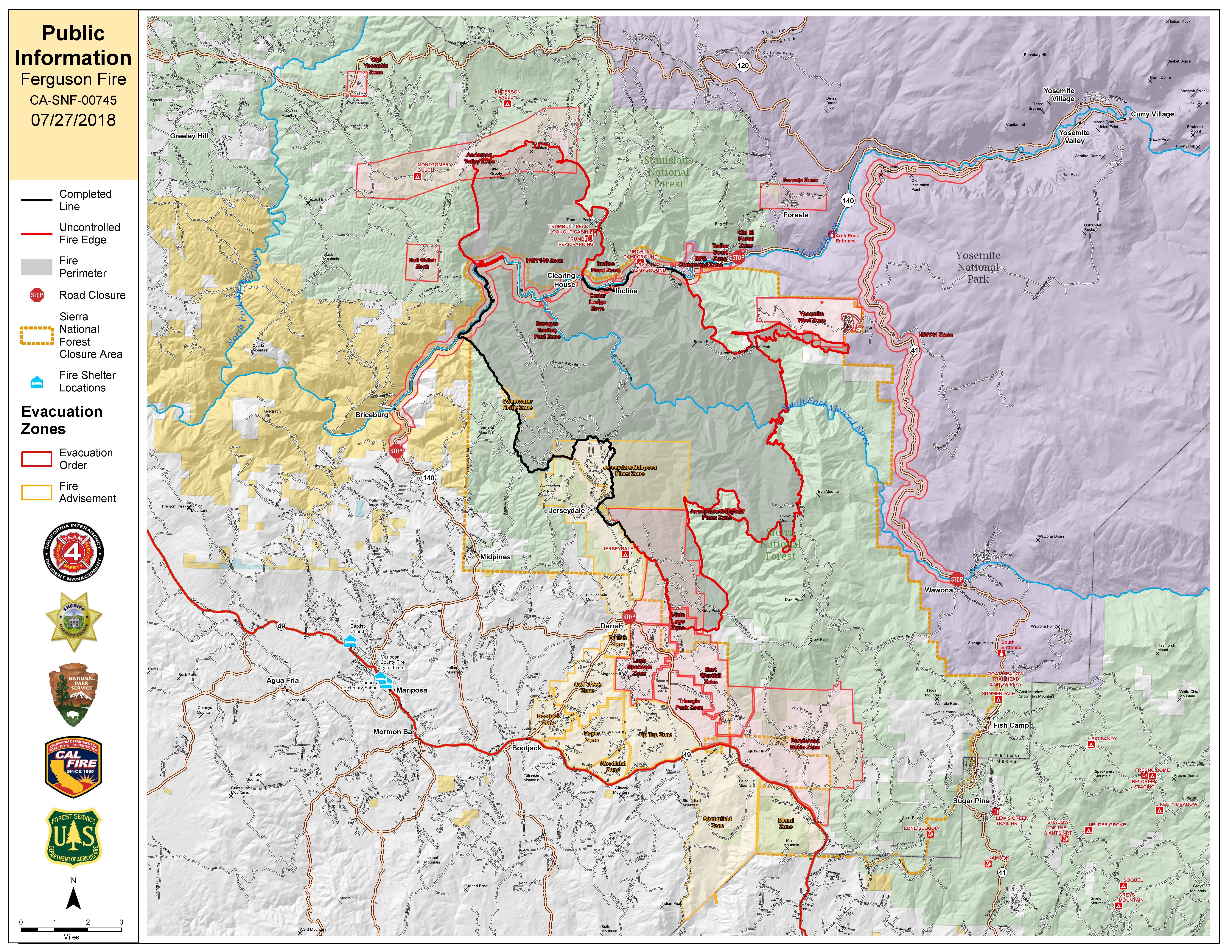 Ferguson Fire Map