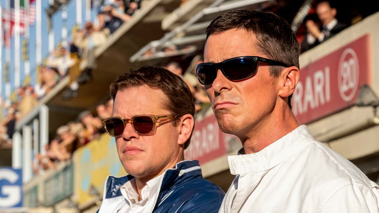Photo of Christian Bale and Matt Damon