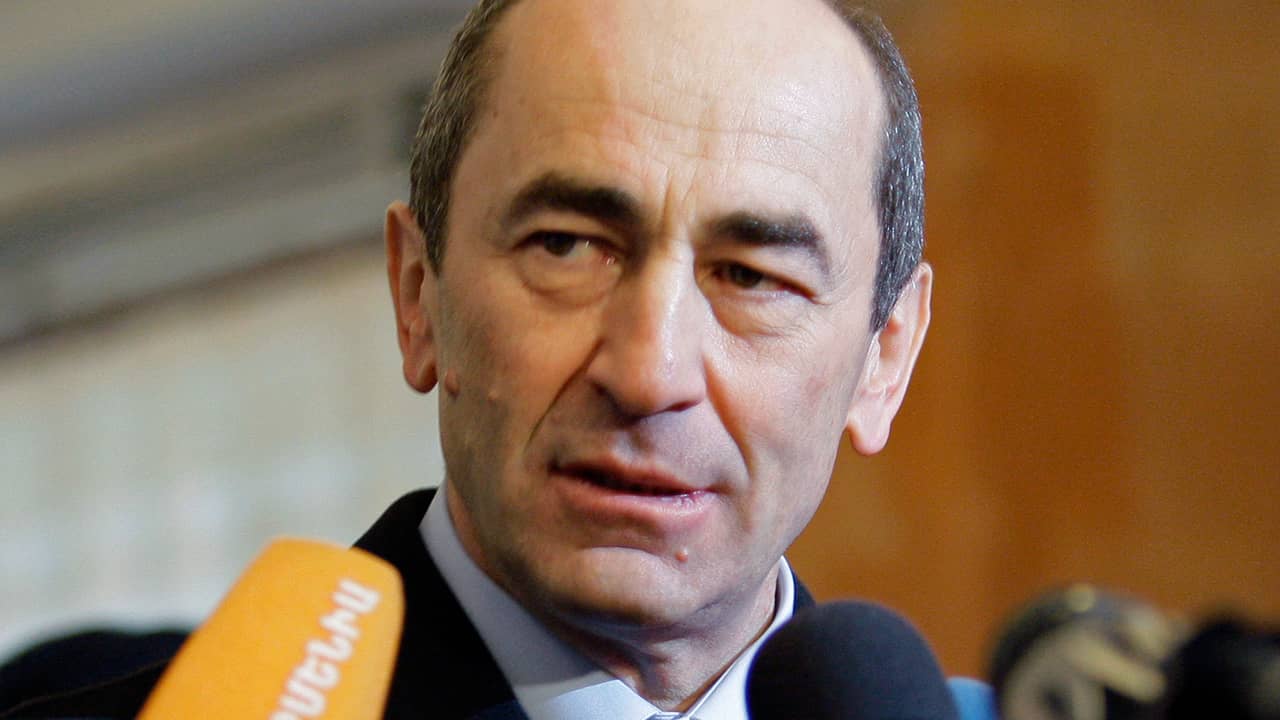 Photo of Armenian President Robert Kocharian