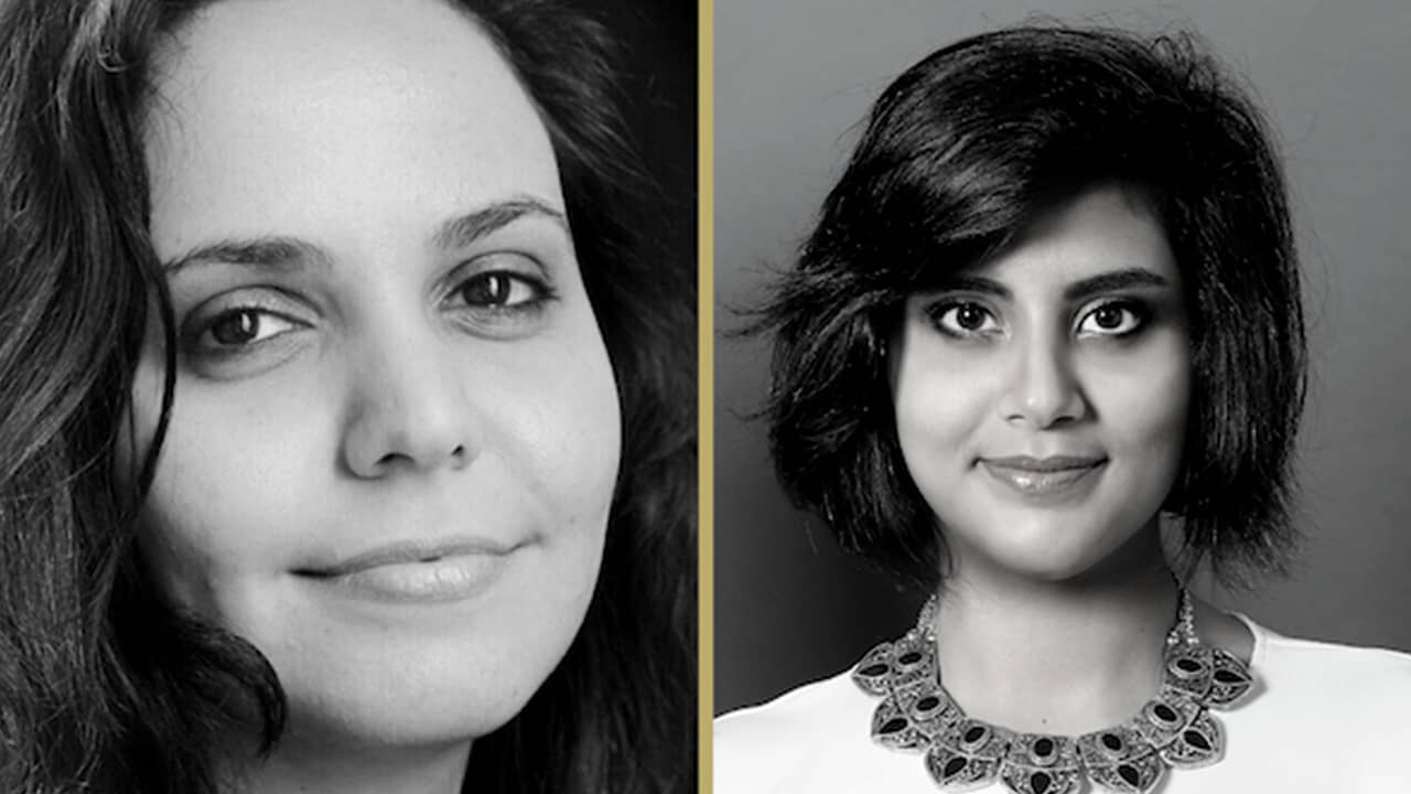 Photo of Eman Al-Nafjan and Loujain Al-Hathloul