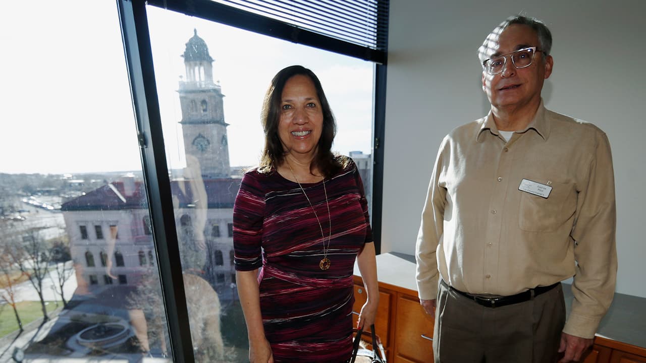 Photo of Colorado Springs, Colo., council members Yolanda Avila and Andres Pico