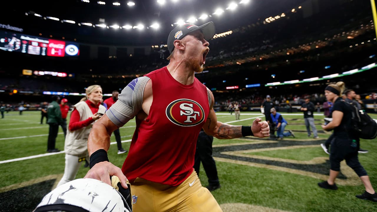 Photo of 49ers tight end George Kittle 