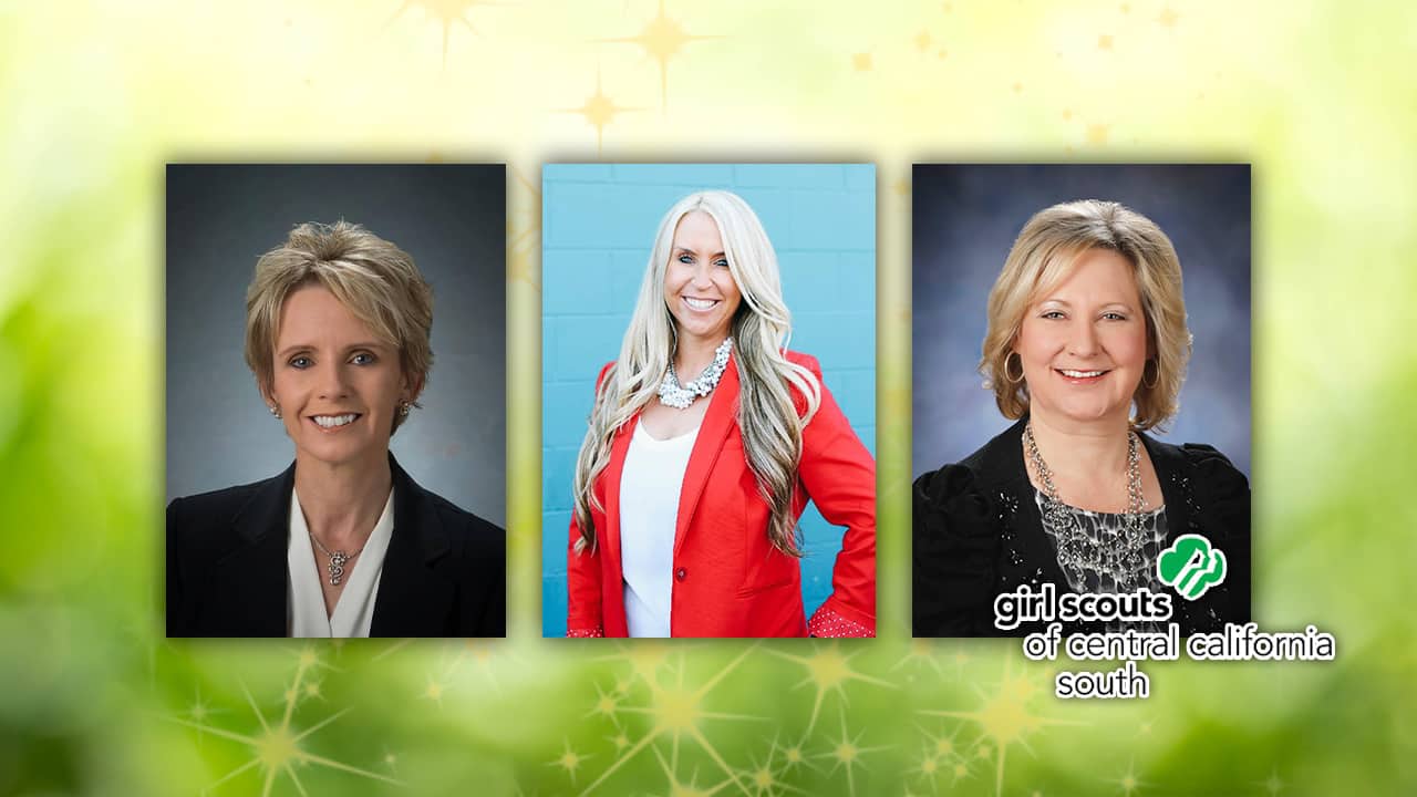 Photo combination of the Girl Scouts of Central California South honorees