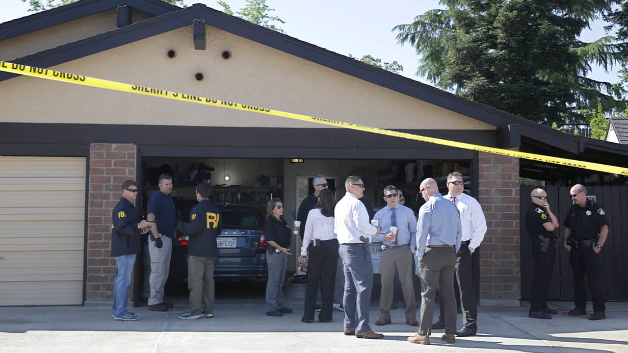 Photo of the home of the "Golden State Killer" in Citrus Heights, Calif.