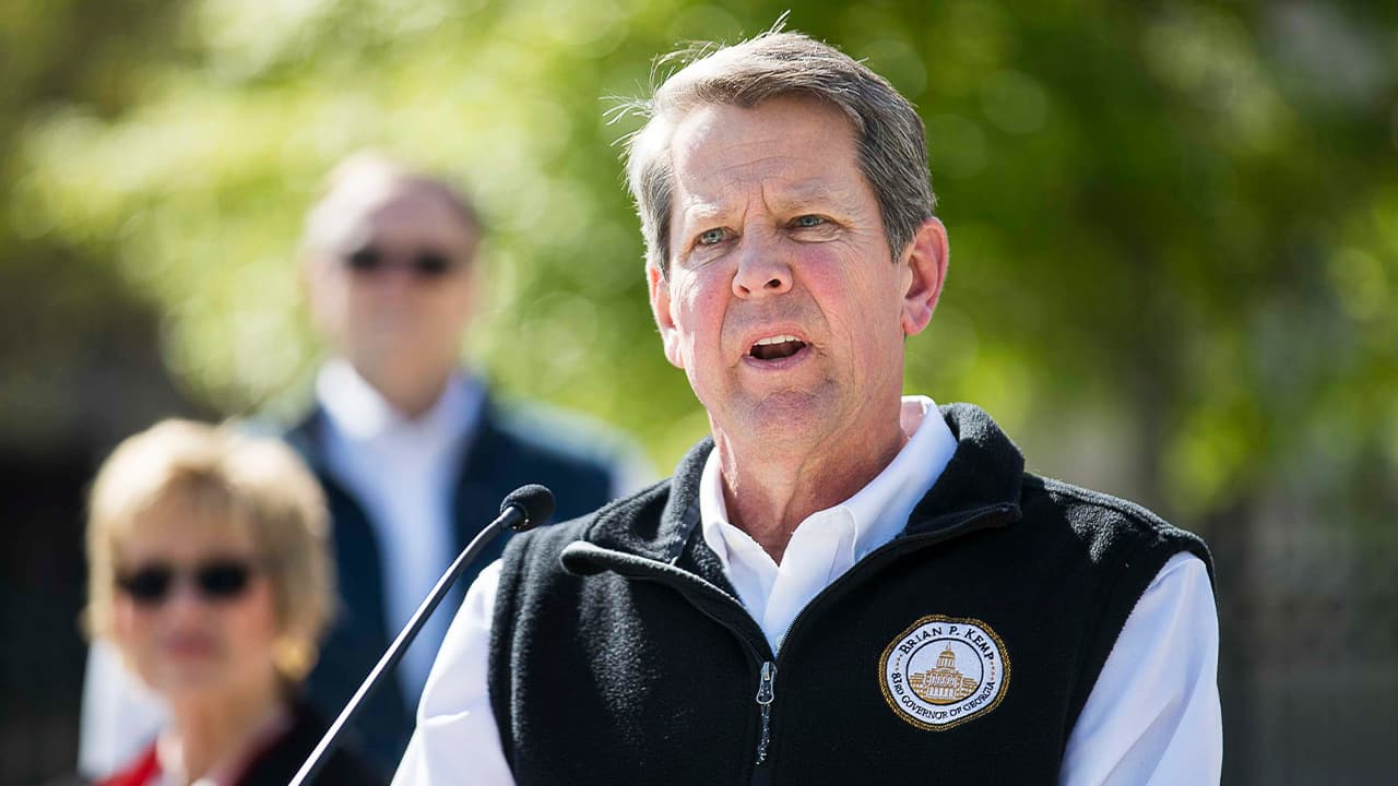 Photo of Georgia Gov. Brian Kemp