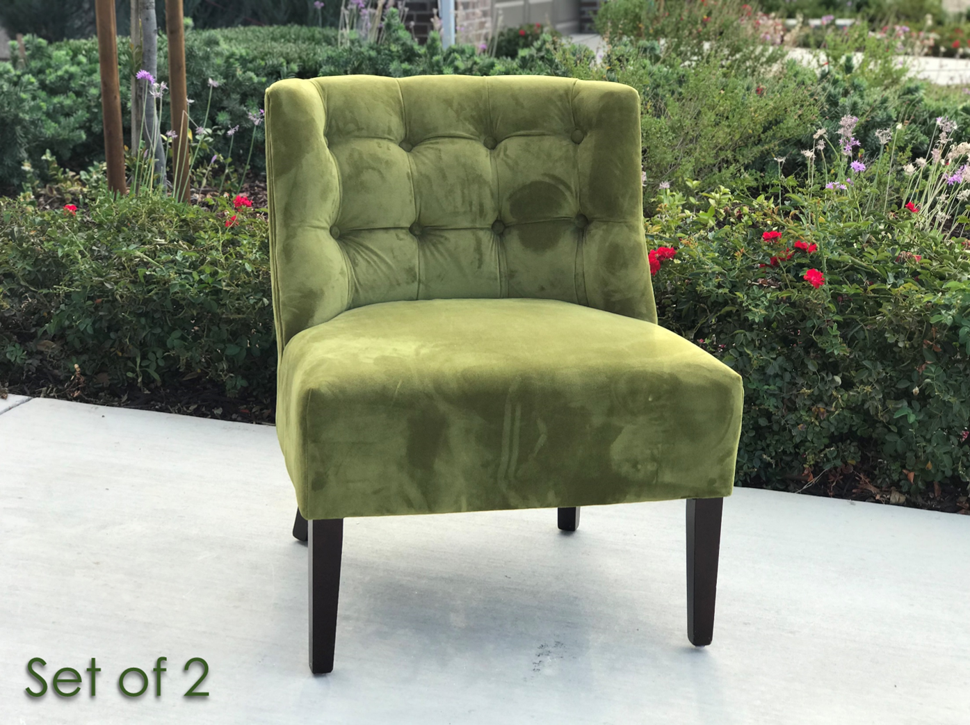 Photo of a green chair