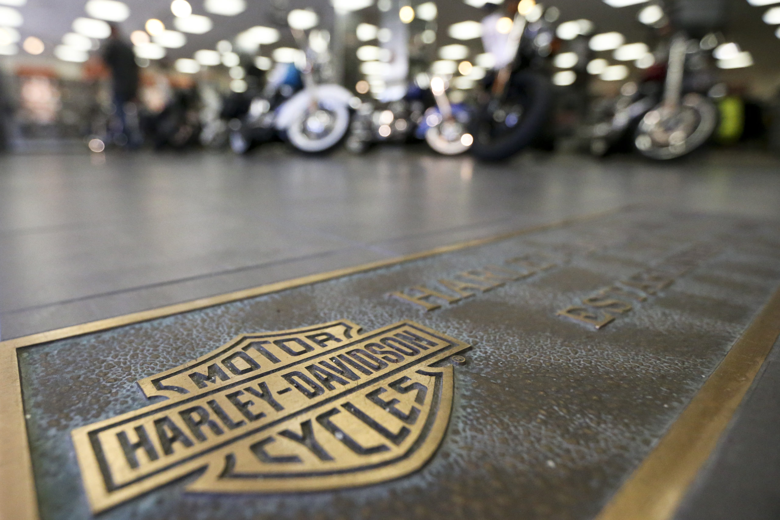 Photo of Harley-Davidson motorcycles