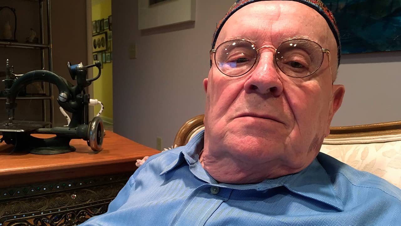 Photo of Holocaust survivor Judah Samet