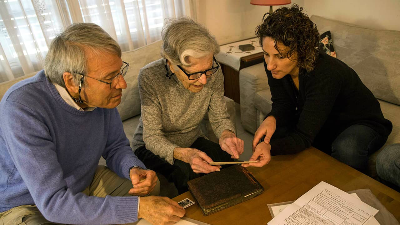 Photo of Israeli Holocaust survivors