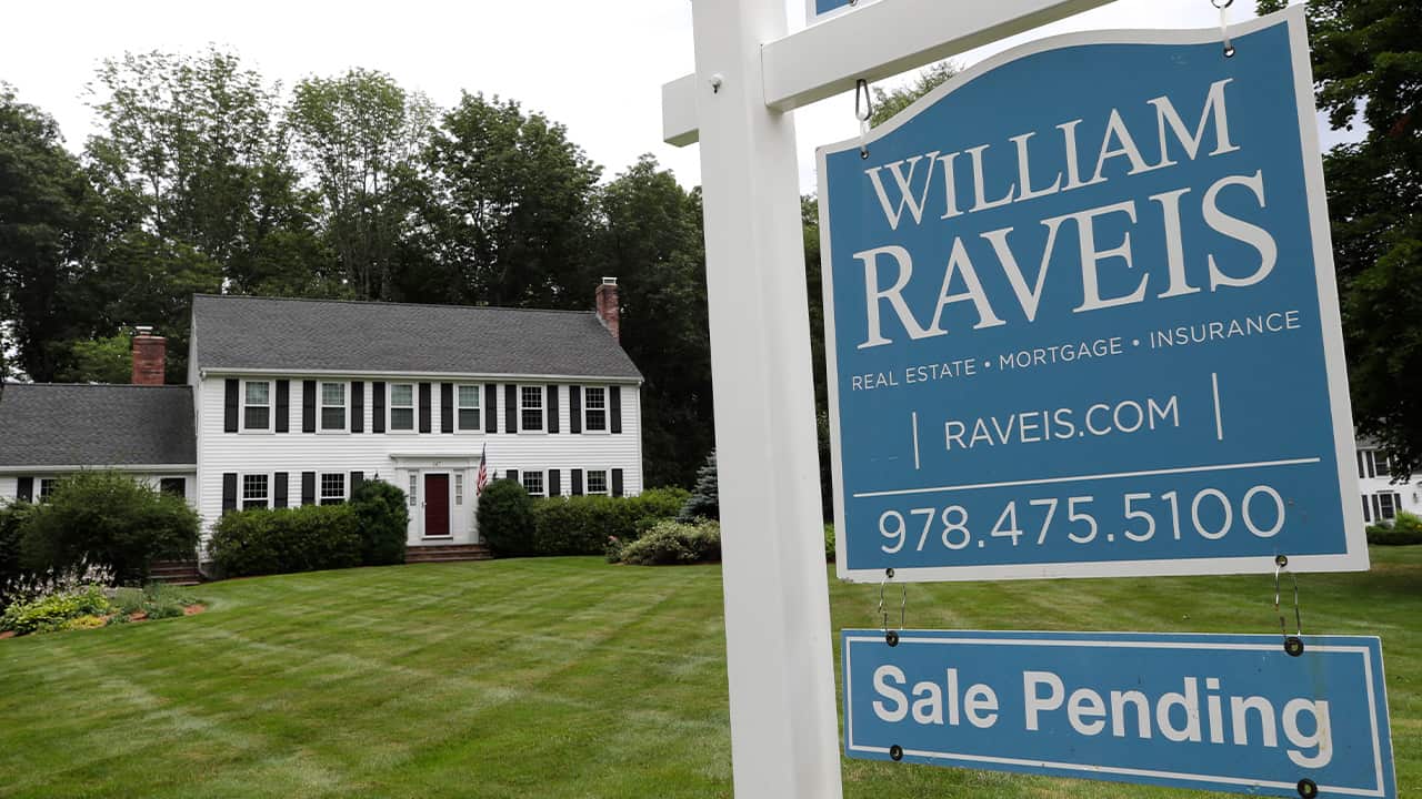 Photo of a home for sale sign
