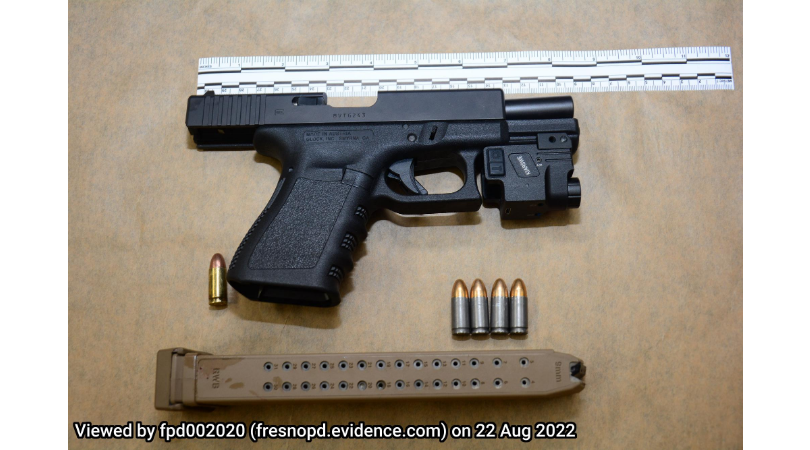 Glock model 19 handgun 