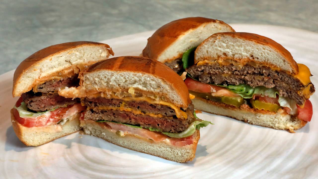 Photo of the Original impossible burger
