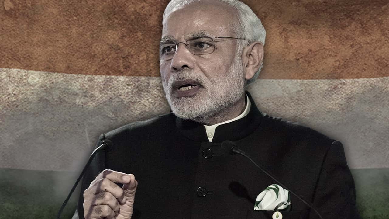 Photo illustration of Prime Minister Narendra Modi