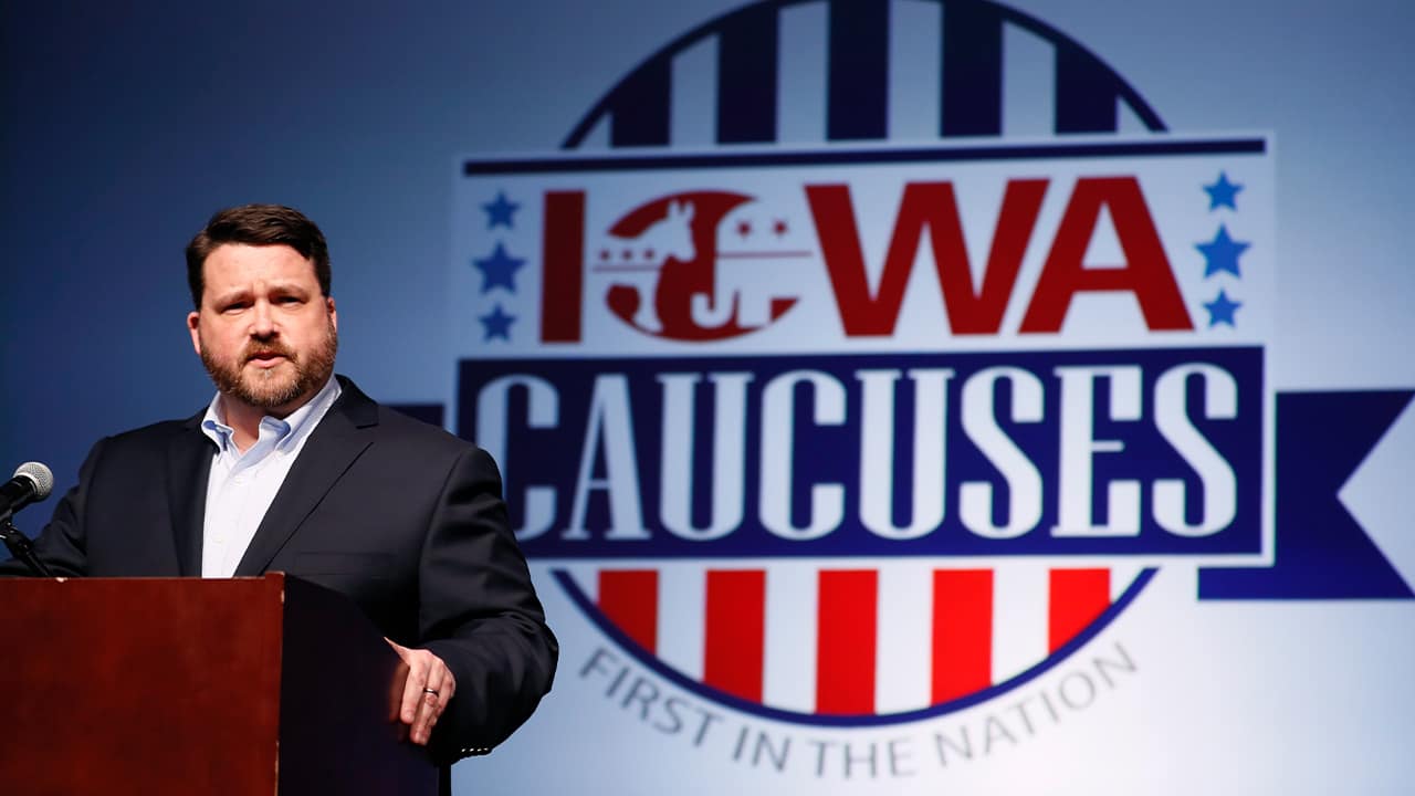 Photo of Iowa Democratic Party chairman Troy Price