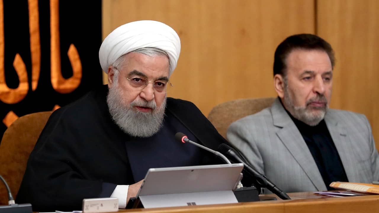 Photo of President Hassan Rouhani