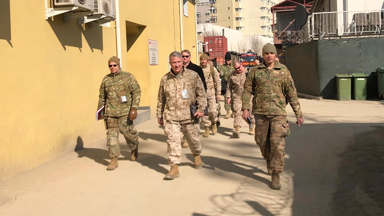 Photo of military in the Middle East