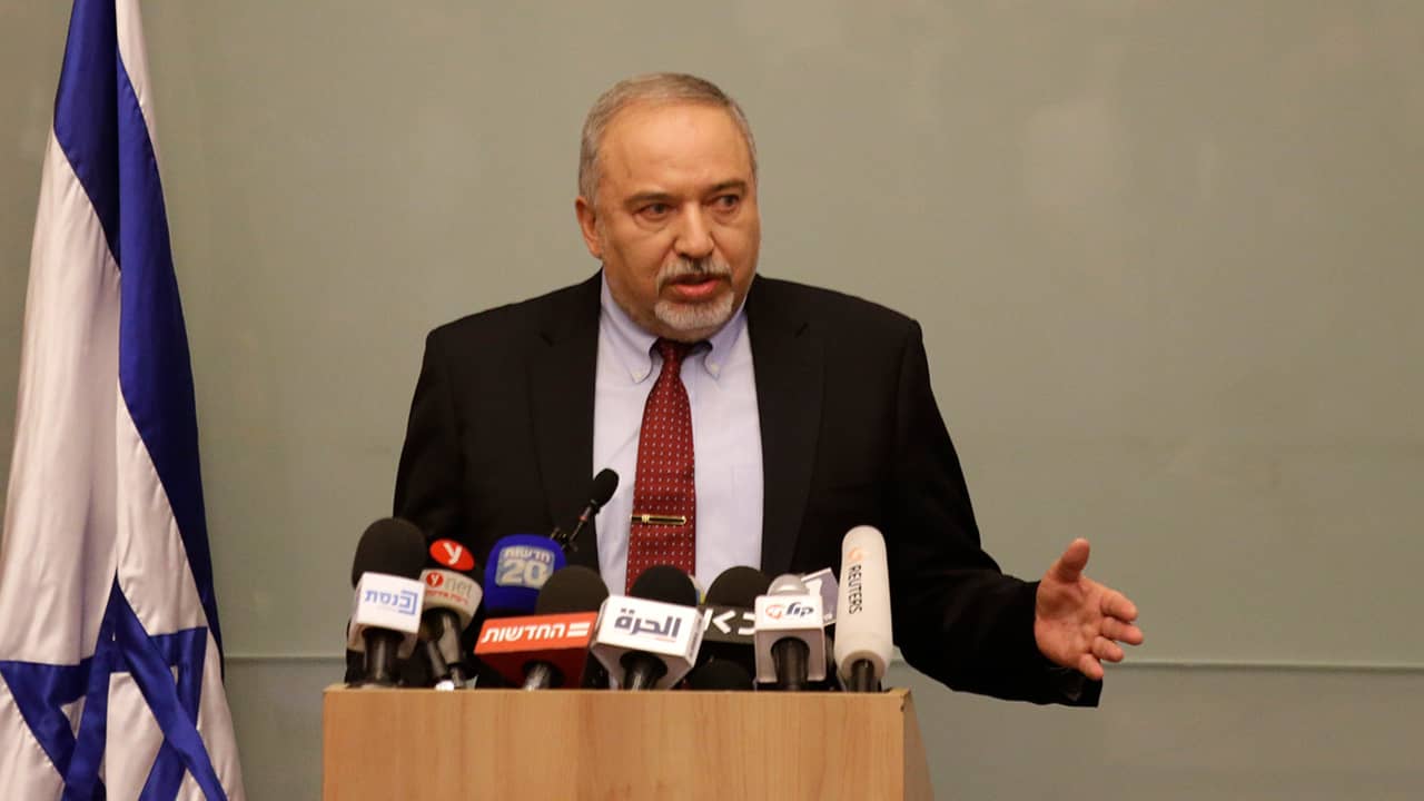 Photo of Israeli Defense Minister Avigdor Lieberman
