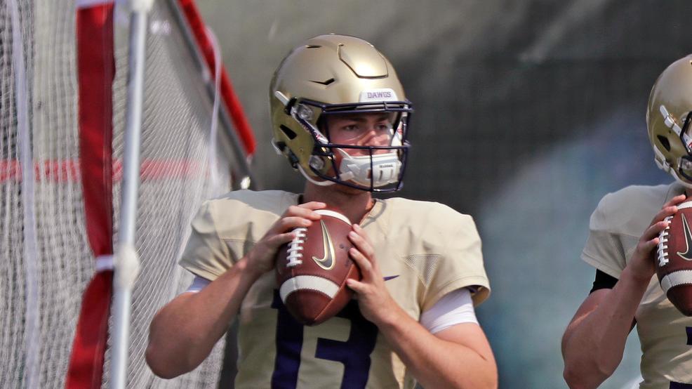 Photo of former University of Washington quarterback Jake Haener