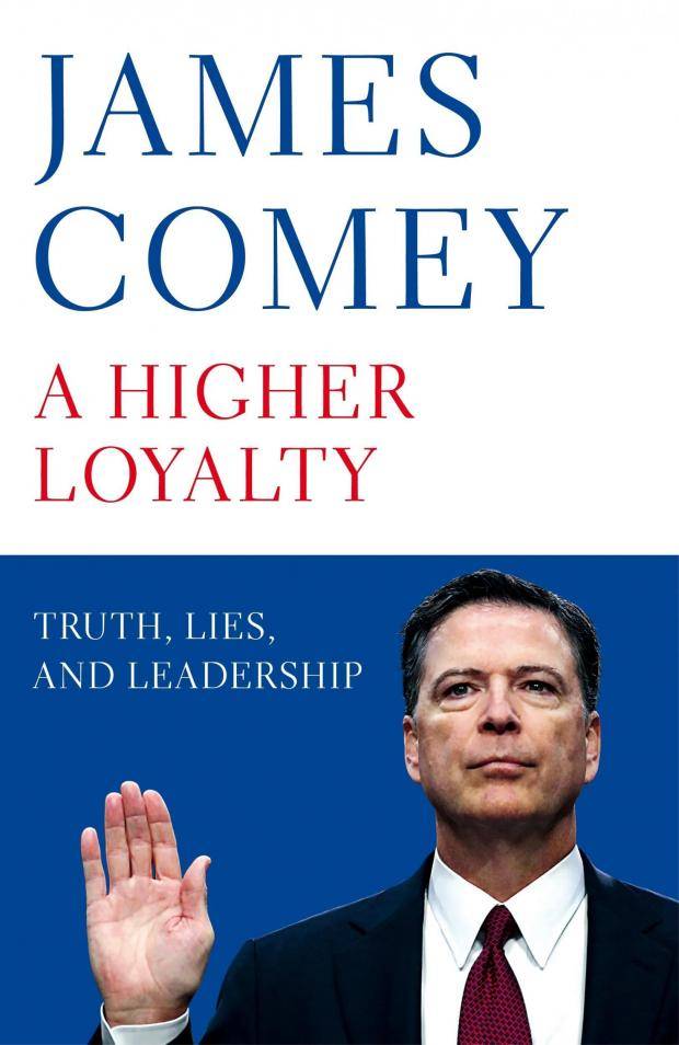 Book cover of James Comey's "A Higher Loyalty"