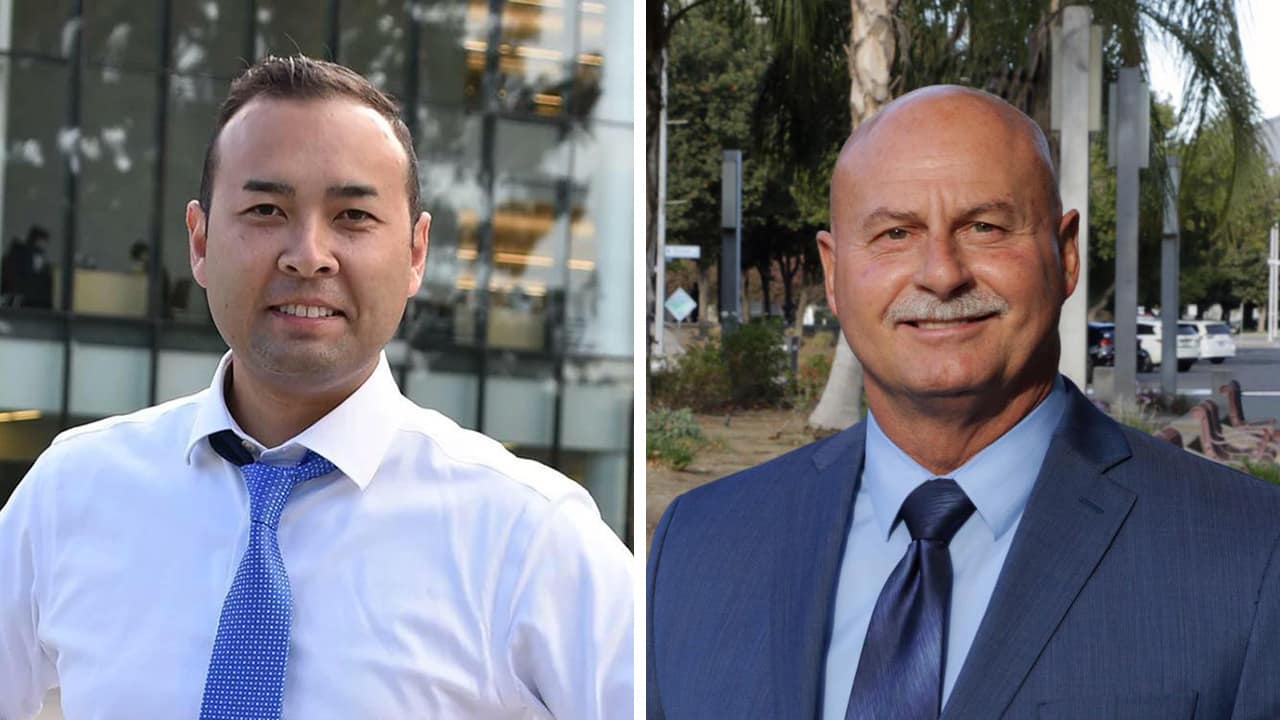 Photo combination of Andrew Janz and Jerry Dyer