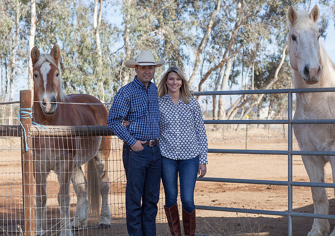 Photo of Andrew and Heather Janz