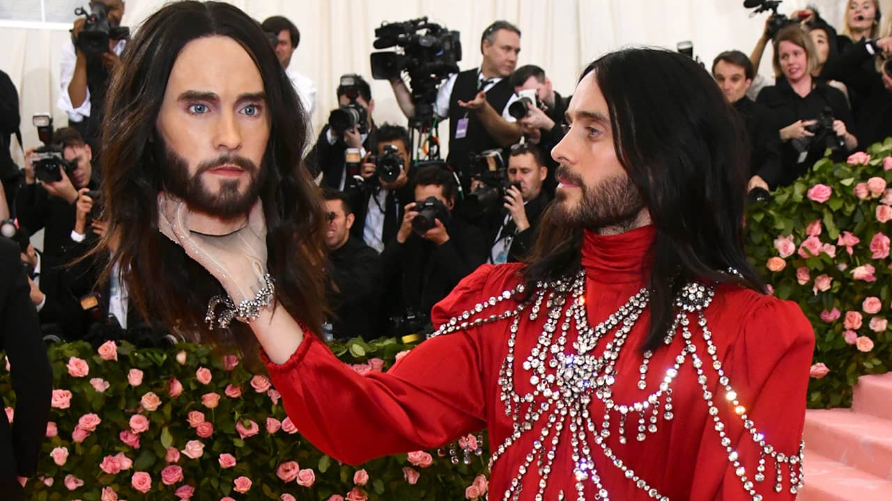 Photo of Jared Leto at the 2019 Met Gala