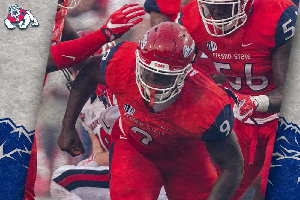 Photo of Fresno State linebacker Jeff Allison