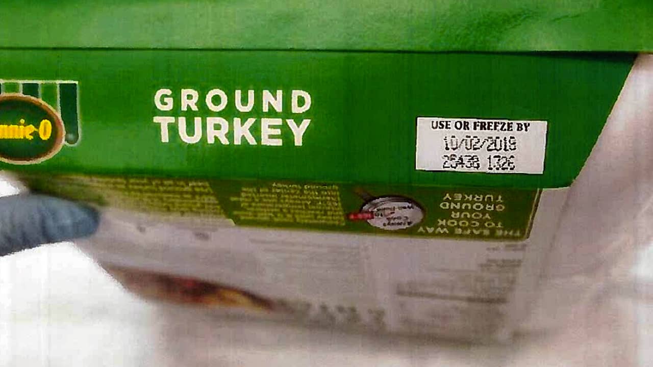 Photo of a package of Jennie-O ground turkey