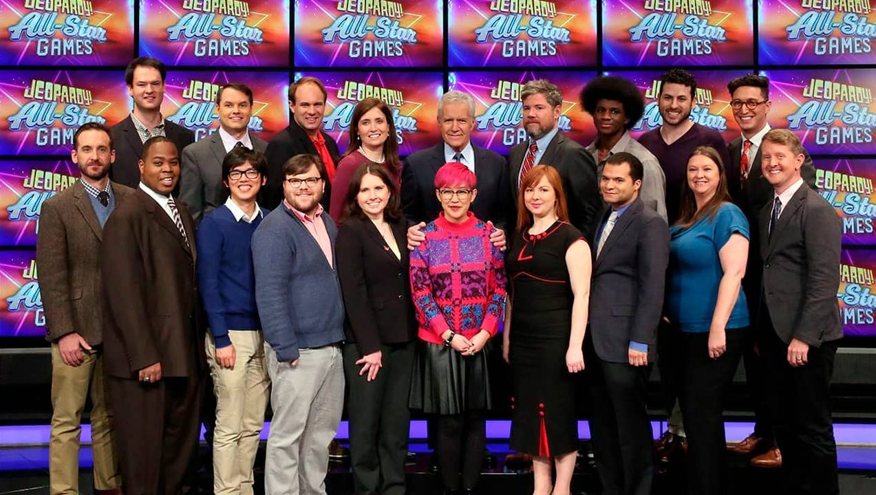 Photo of Jeopardy team