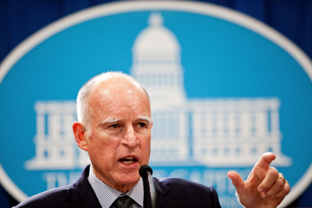 Photo of California Gov. Jerry Brown