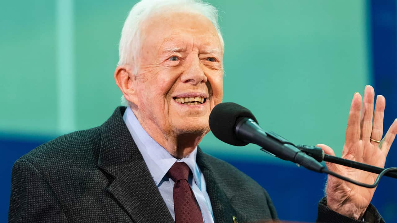 Photo of former President Jimmy Carter