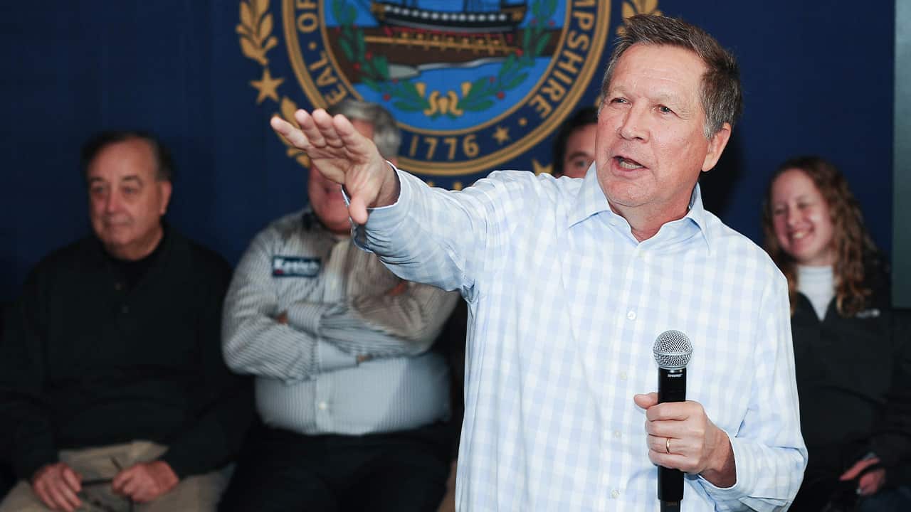 Photo of former Ohio governor John Kasich