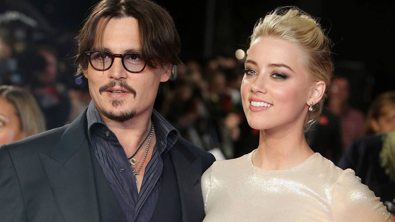 Photo of Johnny Depp and Amber Heard
