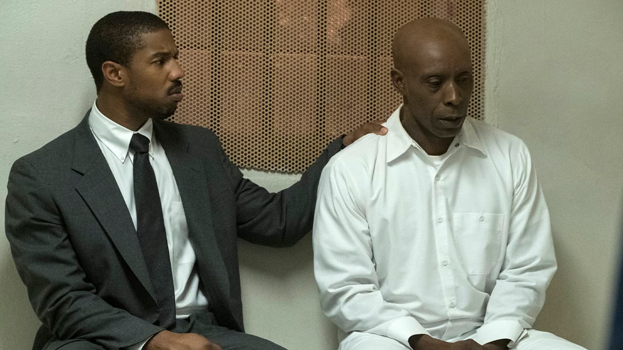 Photo of a scene from "Just Mercy"