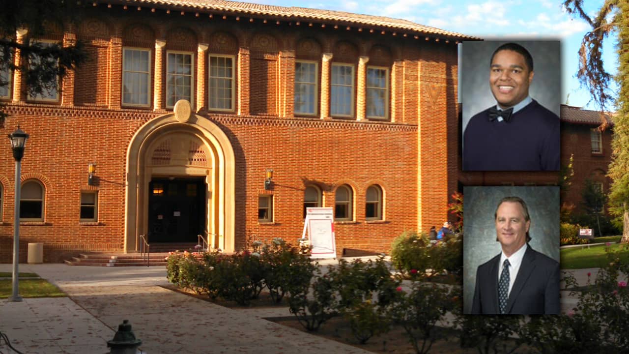 Photo combination of Fresno City College, Eric Payne, and Bobby Kahn