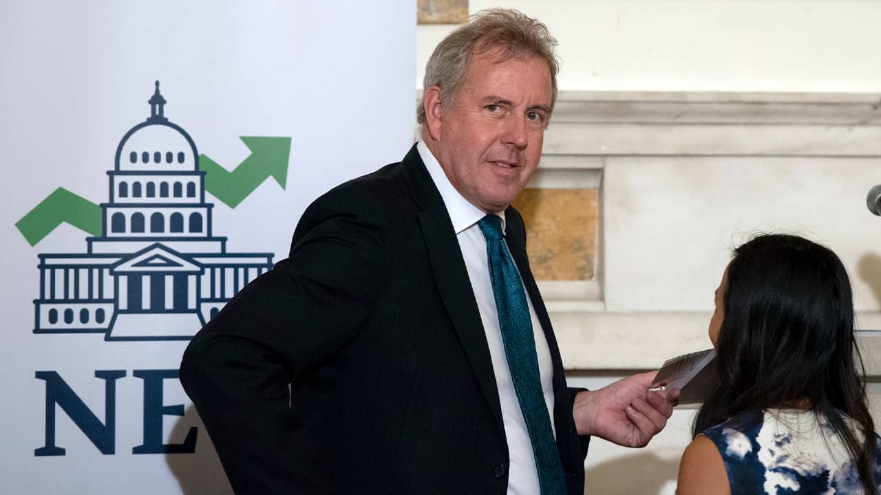 Photo of British Ambassador Kim Darroch
