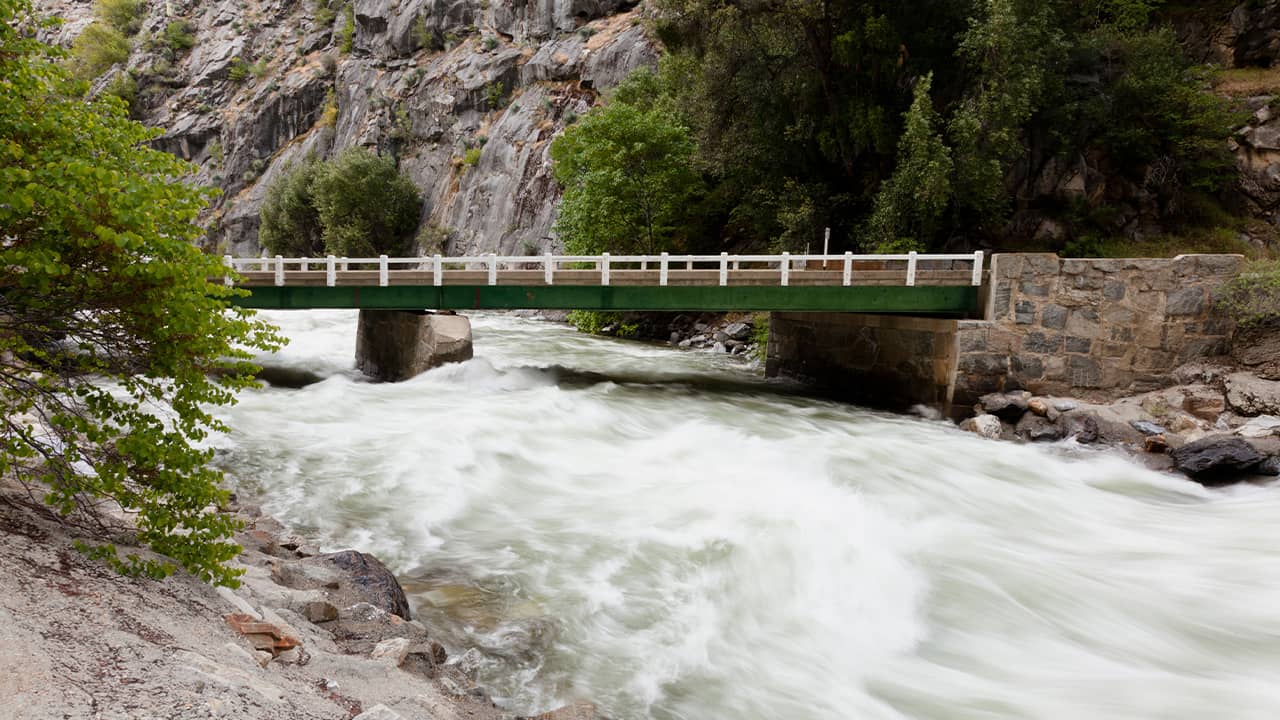 Photo of the South Fork of the Kings River in Kings Canyon National Park