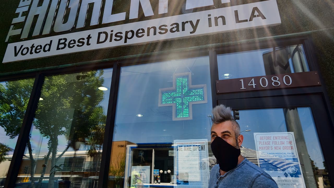 Photo of a man outside of The Higher Path in LA 