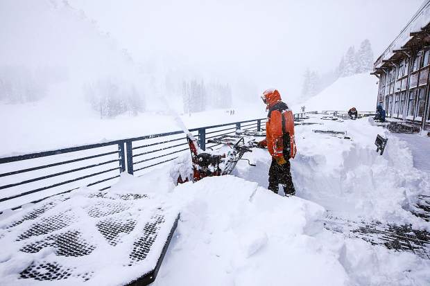 Photo of snow at Mt. Rose Ski Tahoe resort
