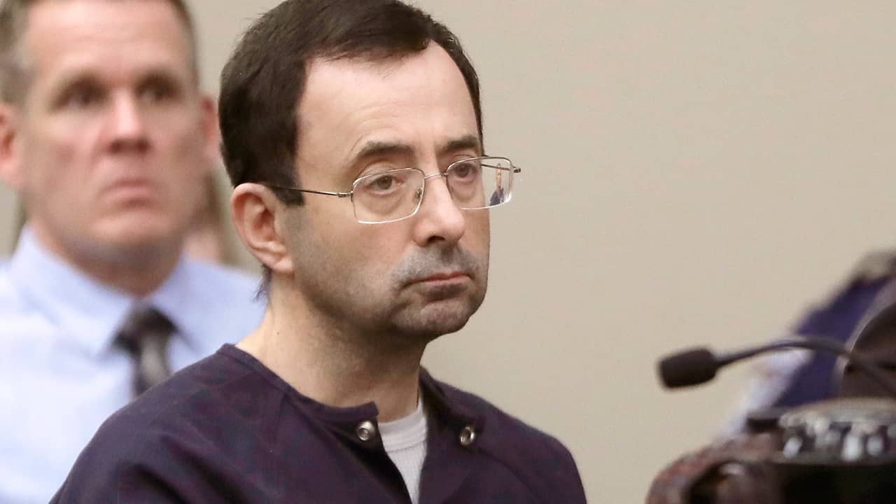 Photo of Larry Nassar in court