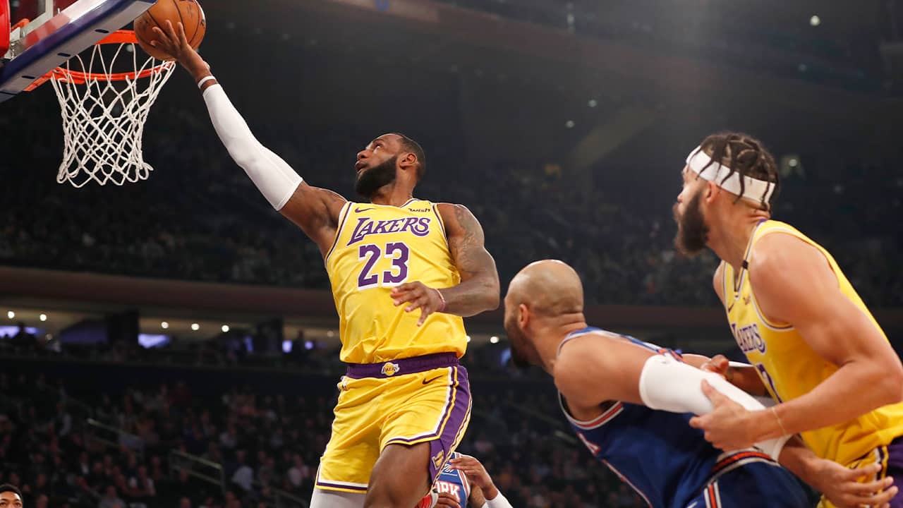 Photo of Los Angeles Lakers' LeBron James